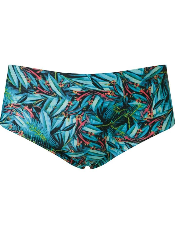 Lygia & Nanny Printed Swim Trunks, Men's, Size: 48, Blue, Polyamide/spandex/elastane