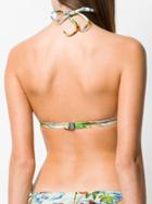 Dsquared2 Tropical Print Bikini Top - Multicolour