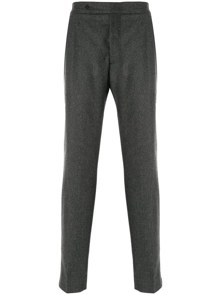 Boglioli Tailored Fitted Trousers - Grey
