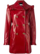Philosophy Di Lorenzo Serafini Ruffle Detail Coat