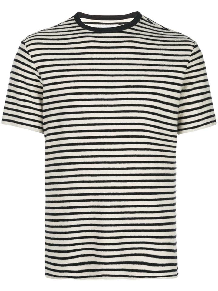 Officine Generale Striped T-shirt - White