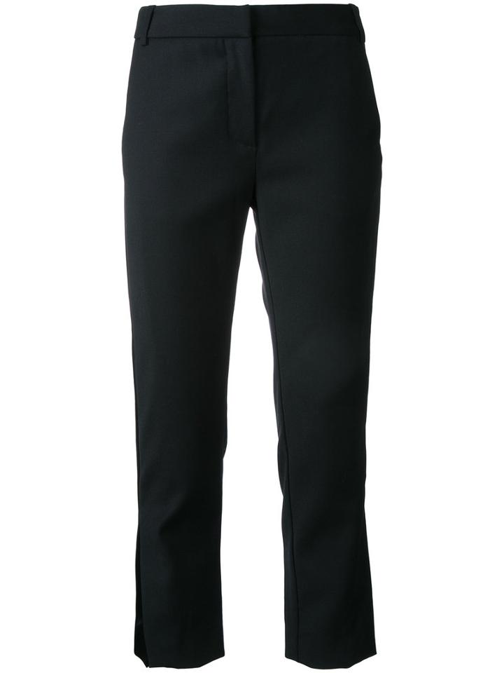 Dion Lee Tuxedo Vented Trousers, Women's, Size: 6, Black, Wool