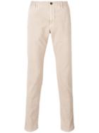Incotex - Stonewashed Chino Trousers - Men - Cotton/spandex/elastane - 33, Nude/neutrals, Cotton/spandex/elastane