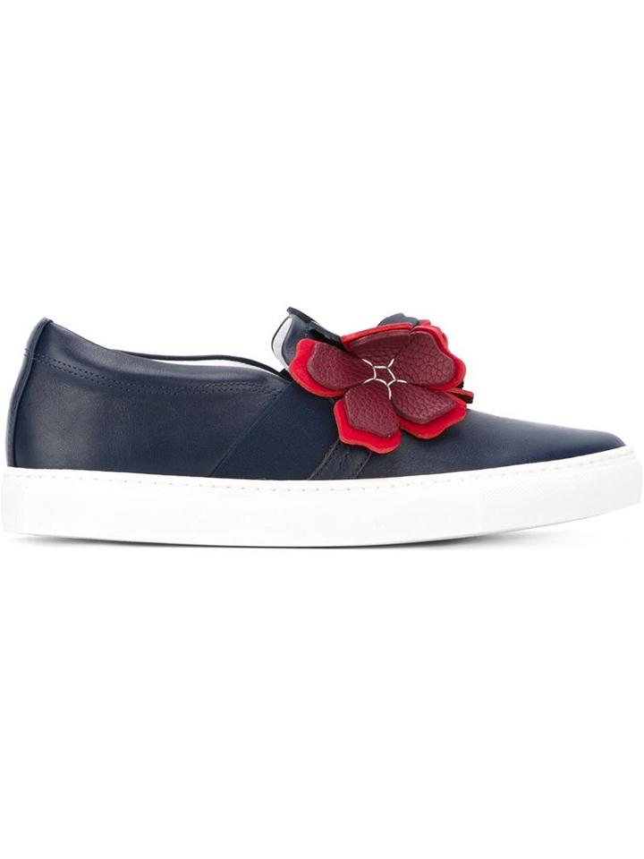 Lanvin 'pull-on' Appliqué Slip-on Sneakers