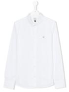 Armani Junior - Teen Classic Shirt - Kids - Cotton/spandex/elastane - 16 Yrs, White