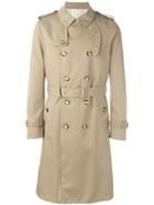 Valentino 'rockstud' Trench Coat - Nude & Neutrals