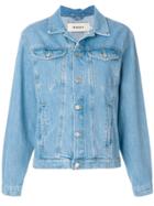 Misbhv Do You Still Think Of Me Denim Jacket - Blue