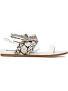 No21 Knot Detail Buckled Sandals