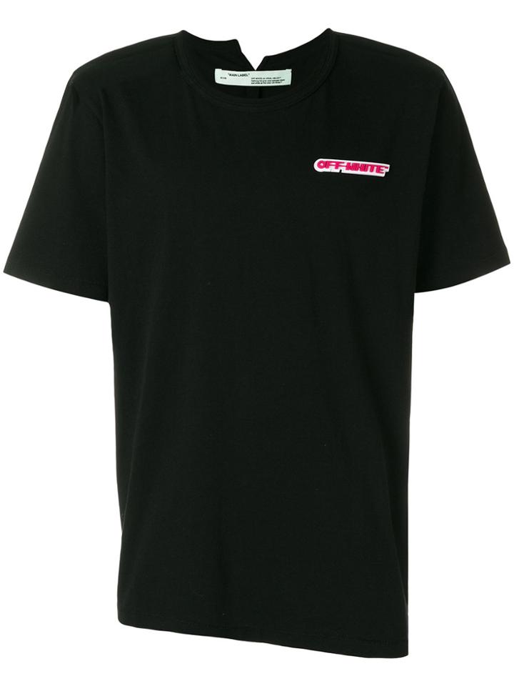 Off-white Logo Patch T-shirt - Black