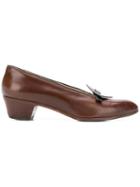 Giorgio Armani Pre-owned 1980's Bow Detail Pumps - Brown