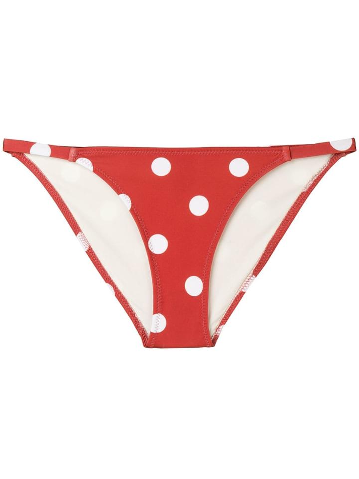 Solid & Striped Morgan Bikini Bottom - Orange