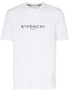 Givenchy Cotton Short Sleeved Logo T-shirt - White