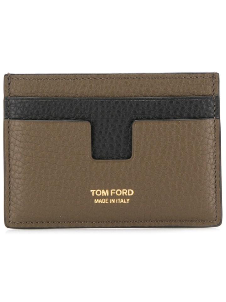 Tom Ford T Cardholder - Green