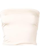 Forte Forte Off White Bandeau Top - Ecru