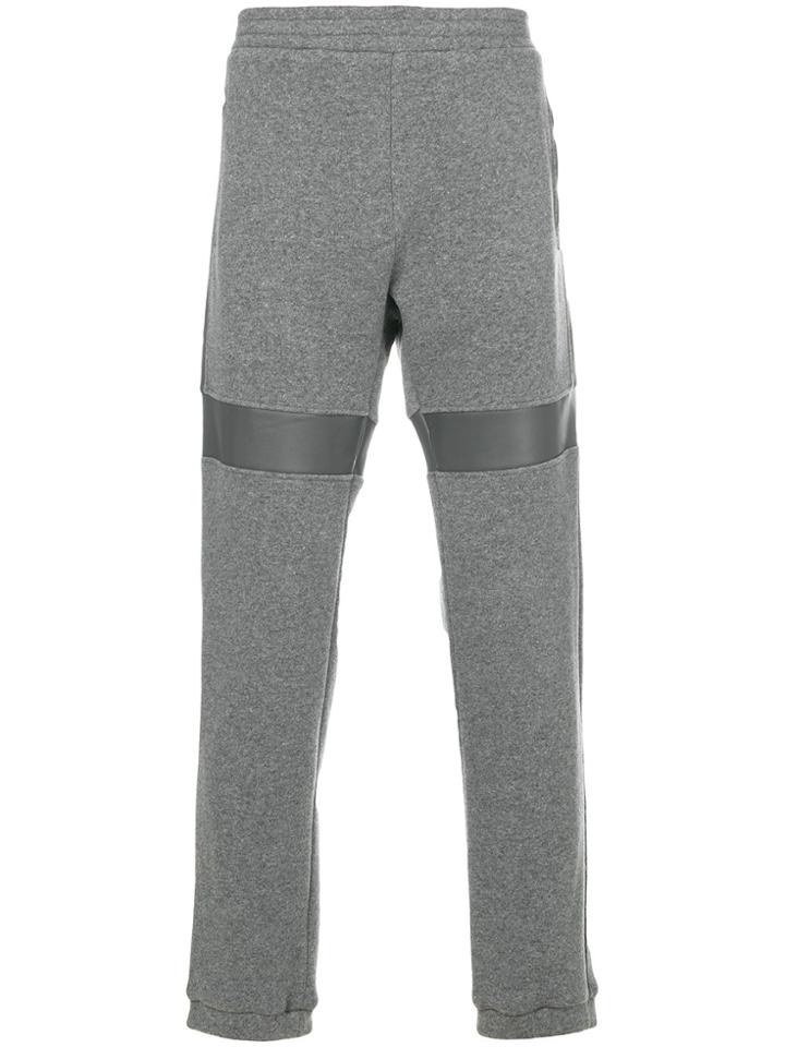 Gosha Rubchinskiy Stripe Panel Track Pants - Grey