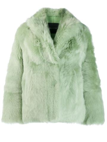 Blancha Fur Jacket - Green