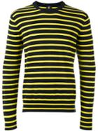 Ps By Paul Smith Striped Sweatshirt, Men's, Size: Large, Yellow/orange, Cotton