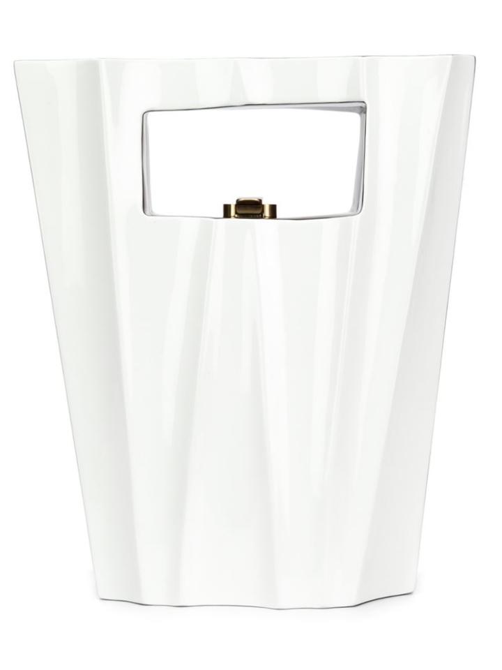 Rocio 'milano' Clutch, Women's, White
