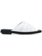 Joseph Crossover Flat Sandals - White