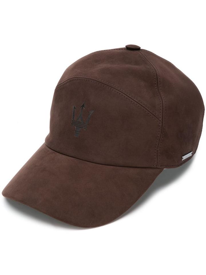 Ermenegildo Zegna Ermenegildo Zegna X Maserati Baseball Cap - Brown