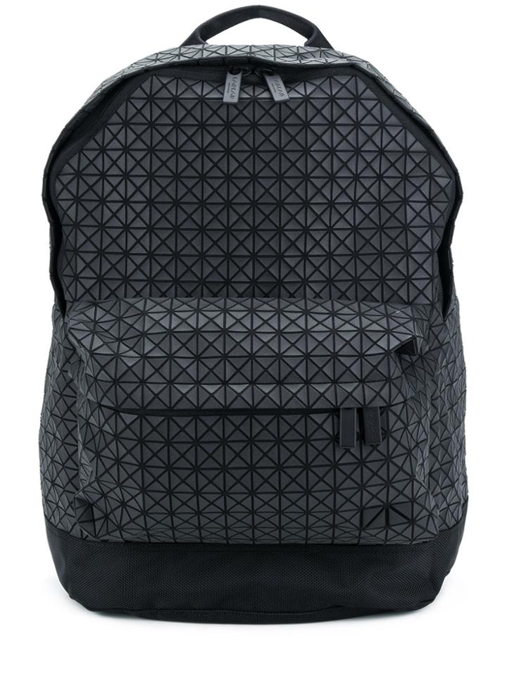 Issey Miyake Geometric Pattern Backpack - Black