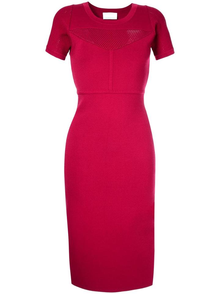 Ginger & Smart Addictive Crepe Knit Dress - Pink