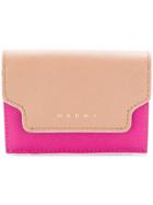 Marni Foldover Wallet - Nude & Neutrals