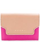 Marni Foldover Wallet - Nude & Neutrals