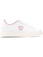 Versace Medusa Lace-up Sneakers - White