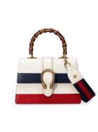 Gucci Dionysus Leather Top Handle Bag - White