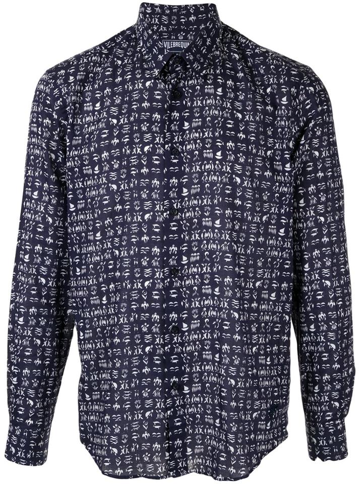 Vilebrequin Graphic Print Shirt - Blue