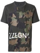 Ermenegildo Zegna Logo Print T-shirt - Grey