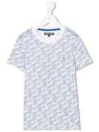 Tommy Hilfiger Junior - Graphic Print T-shirt - Kids - Cotton - 8 Yrs, White