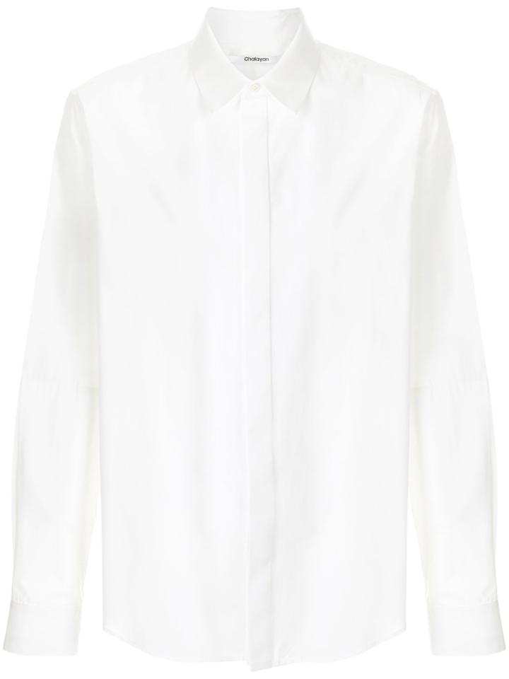 Loveless Check Collared Shirt - Blue