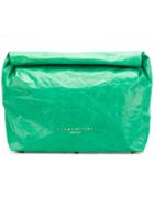 Simon Miller Roll Top Clutch Bag - Green