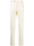 Tagliatore Straight Leg Trousers - White