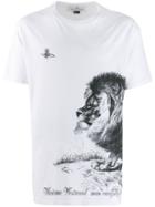 Vivienne Westwood Lion Print T-shirt - White
