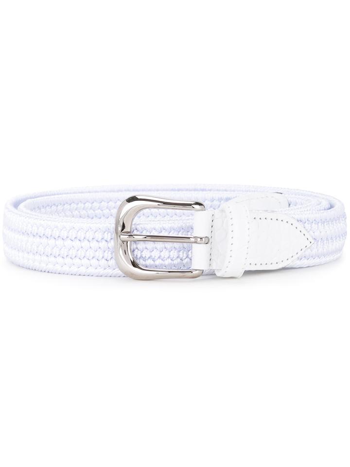 Estnation Woven Belt - White