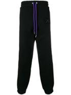 Diesel Stripe Appliqué Lounge Trousers - Black