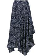 Stella Mccartney Moon And Star Print Skirt - Blue