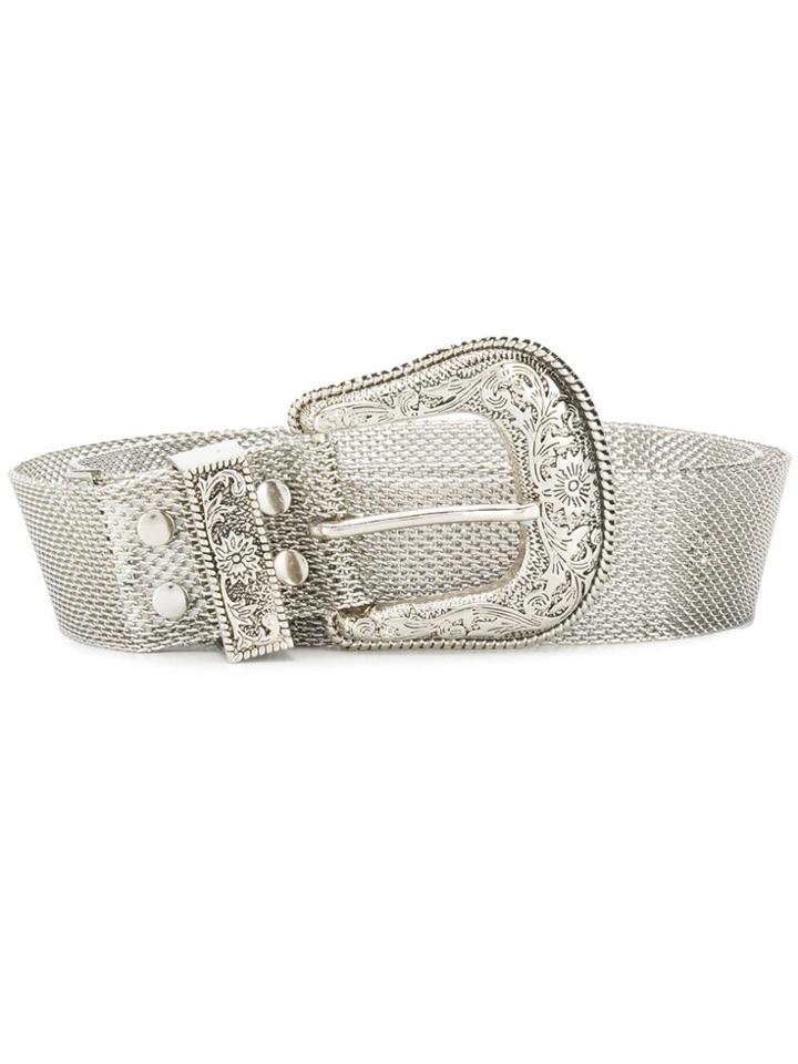 B-low The Belt Western-style Belt - Silver