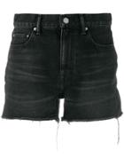 John Elliott Denim Shorts - Black