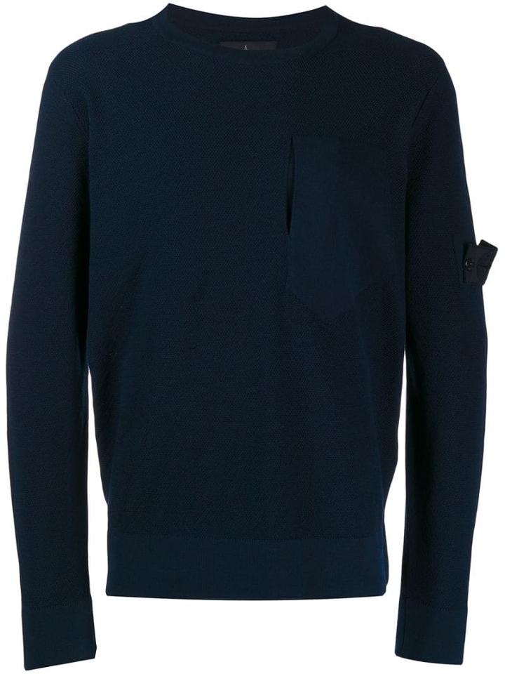 Stone Island Shadow Project Slim-fit Jumper - Blue