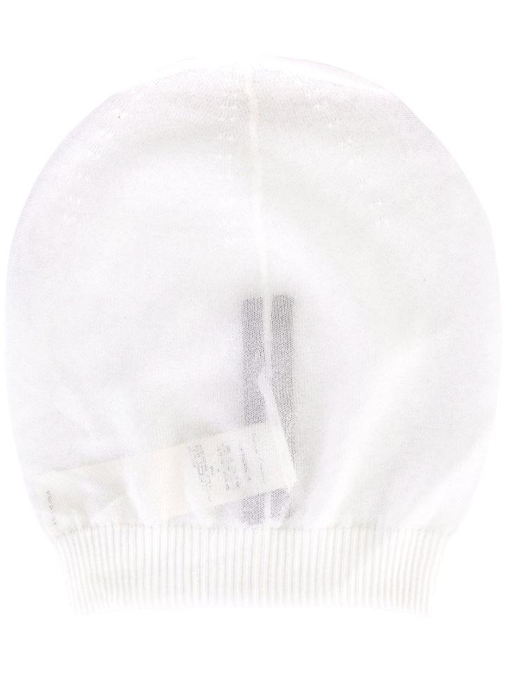 Rick Owens - Beanie Hat - Women - Cotton/polyamide - One Size, White, Cotton/polyamide