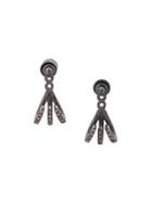 Yannis Sergakis Embellished Stud Earrings - Black