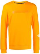 The North Face Logo Print Sweatshirt - Orange