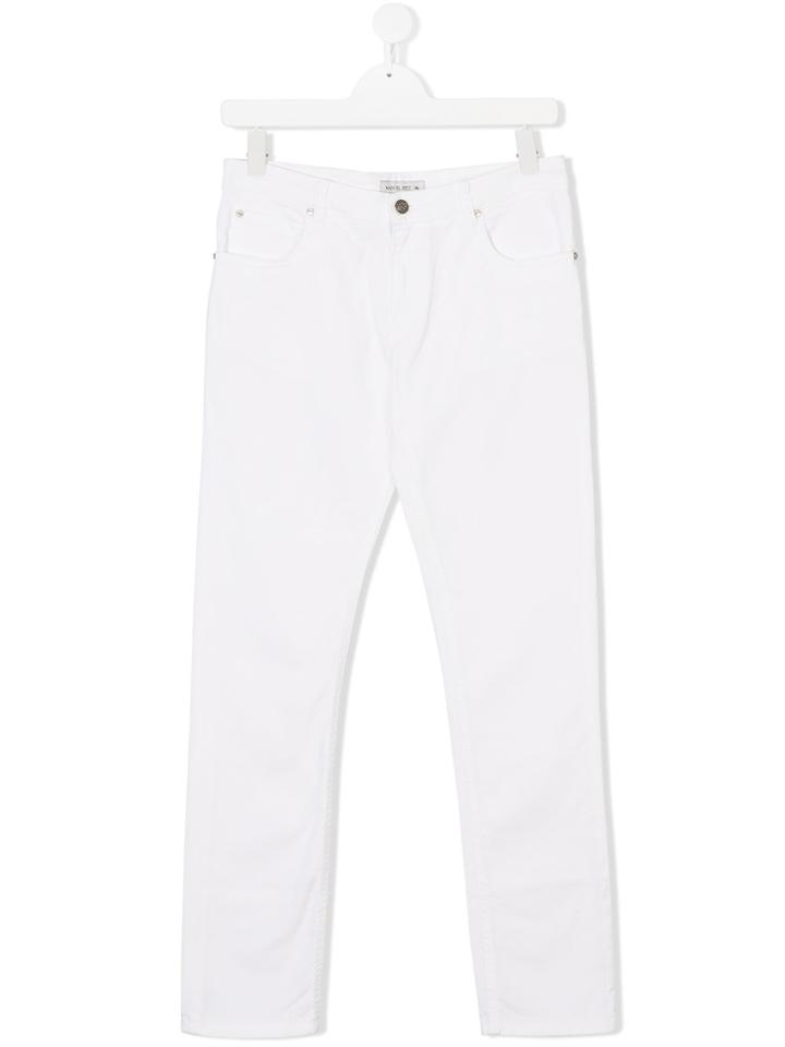 Manuel Ritz Kids Teen Casual Trousers - White