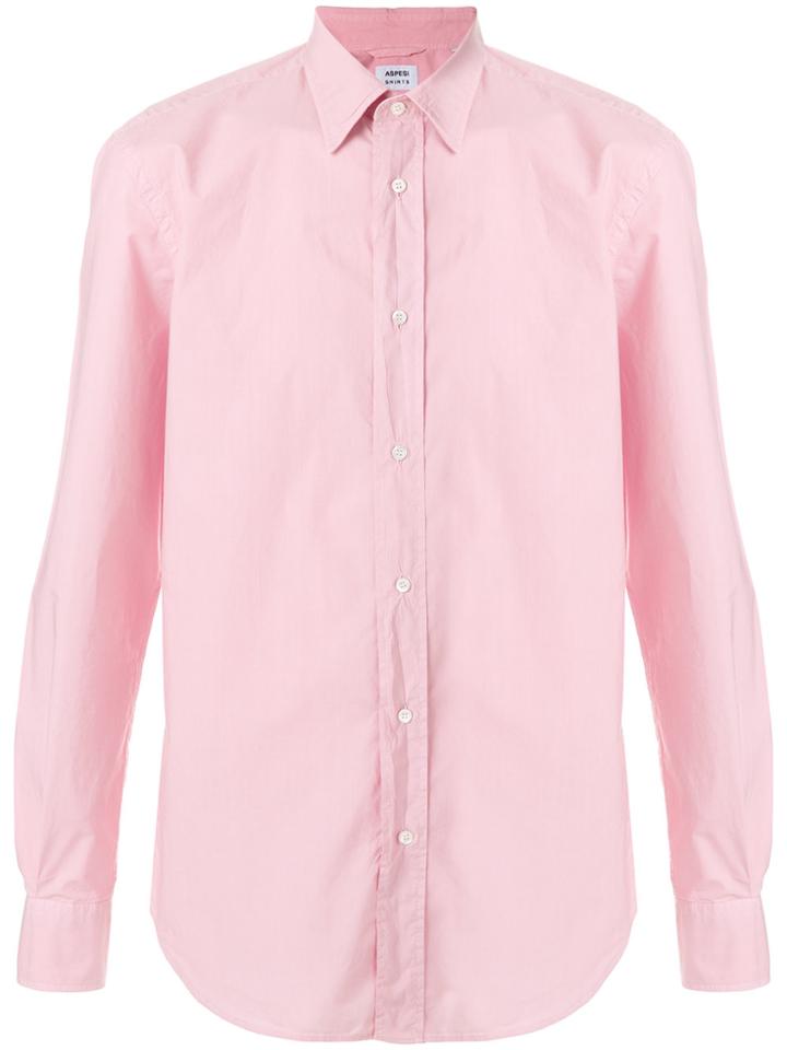 Aspesi Long Sleeved Shirt - Pink & Purple