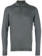 Drumohr Plain Polo Shirt - Grey