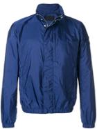 Prada Classic Windbreaker Jacket - Blue